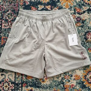 NEW Bristol Studio Core Shorts in Gray Men's Size XL Mesh Sports Athletic